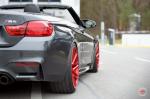 BMW M4 Convertible on Vossen Wheels (VPS-314T) 2017 года